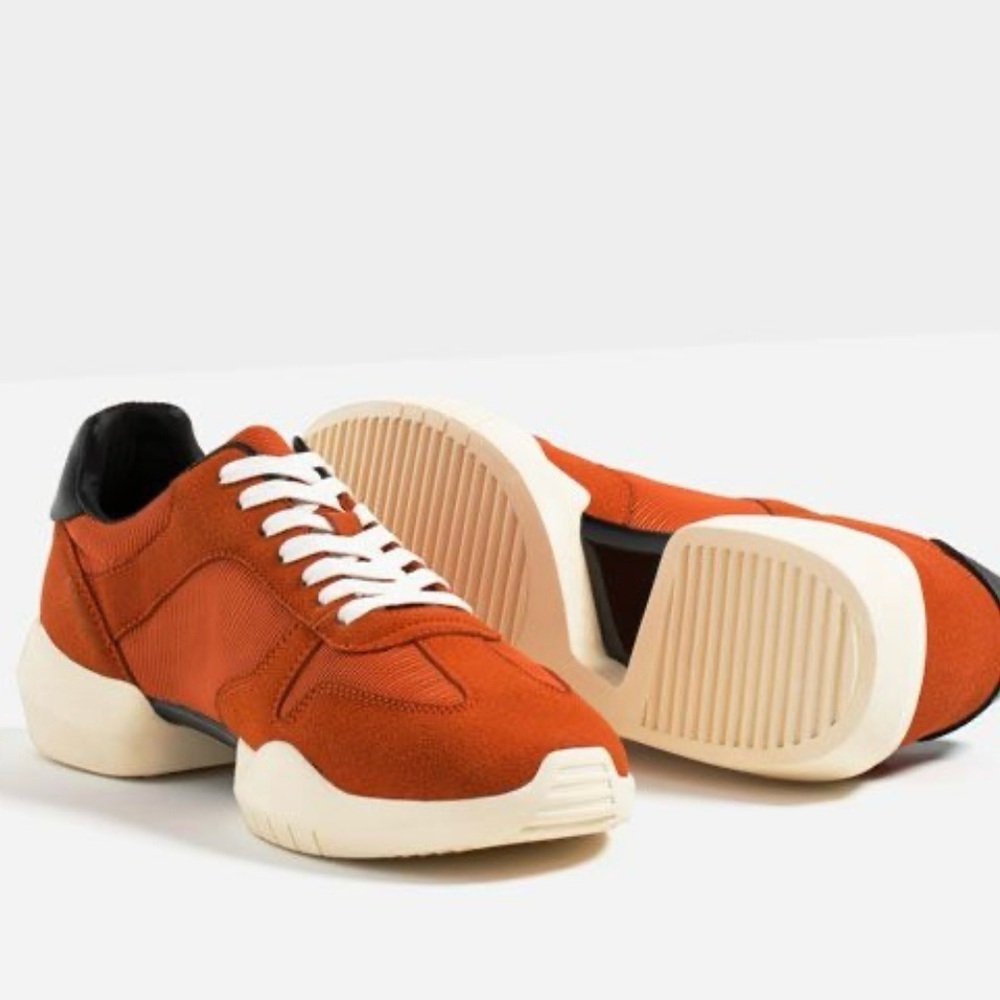 ZARA Athletic Shoes Sleek Design